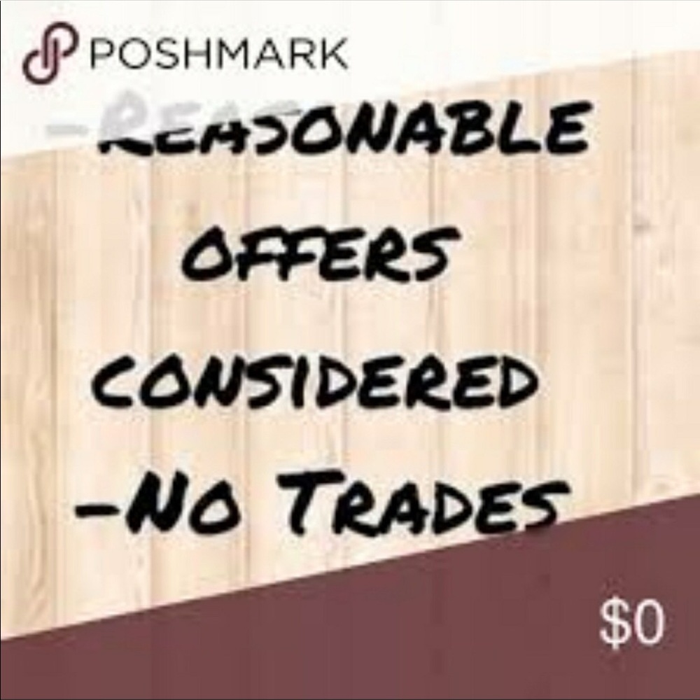 No Lowball Offers